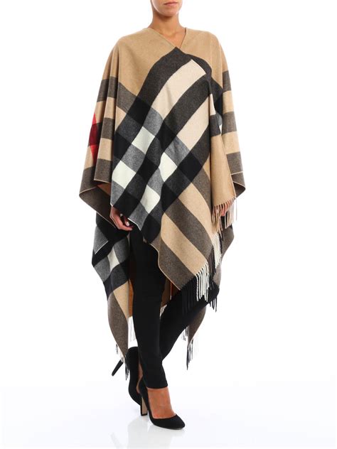 robe burberry occasion|burberry poncho shawl pockets.